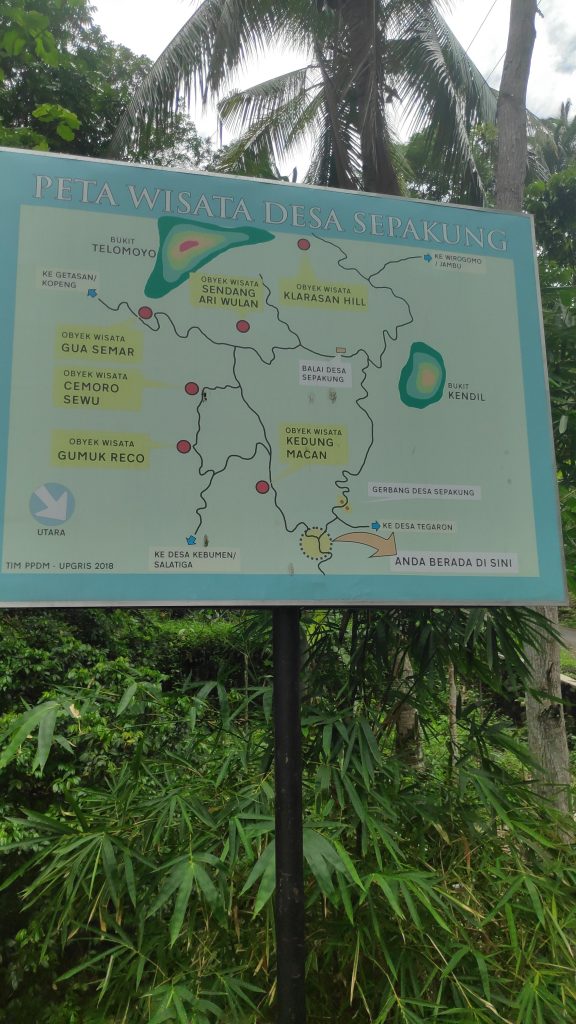 Peta Wisata Desa Sepakung