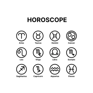 Horoscope Icon Set